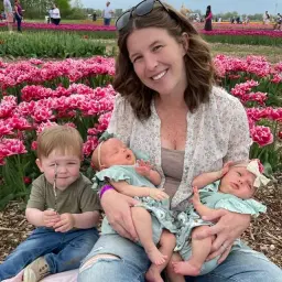 Michigan twins & a toddler